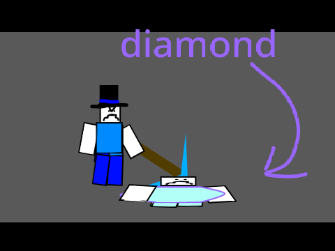 me mining for diamonds