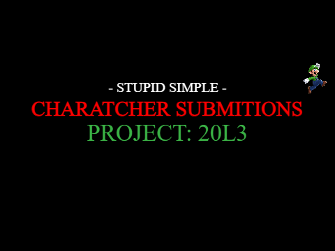 SS - Charatcher Submission PROJECT: 20L3