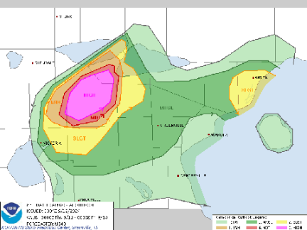 STS map (convective outlook)