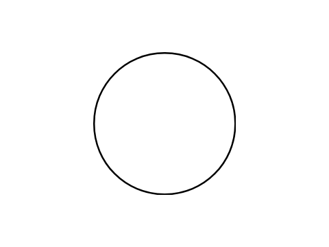 A perfect circle