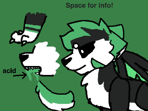 Acid!!! (My Newest Main OC!