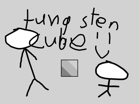 tungsten cube