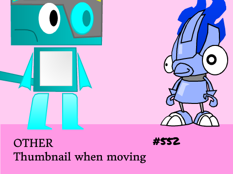 Thumbnail when moving - 448