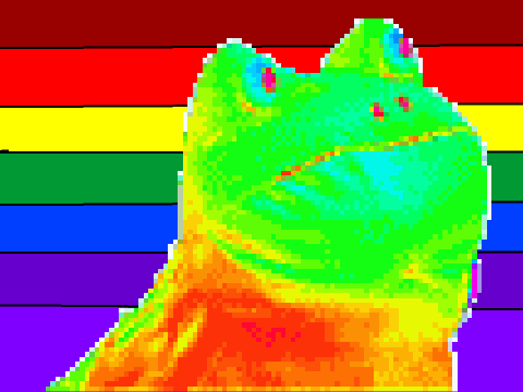rainbow frog remix