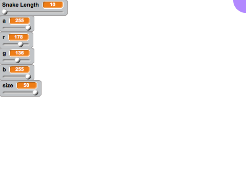 Pen snake sim