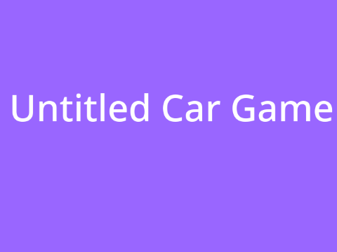 Untitled Car Game