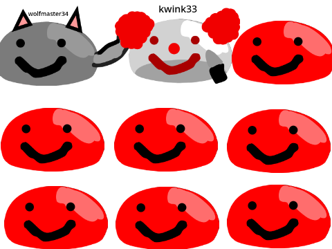 remix and add yourself as a blob! remix