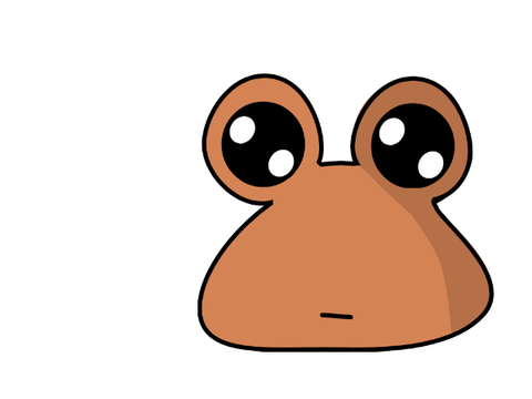  happy pou vector