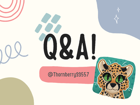  ࣪ ₊ ⊹ Q&A! ⊹ ₊ ࣪