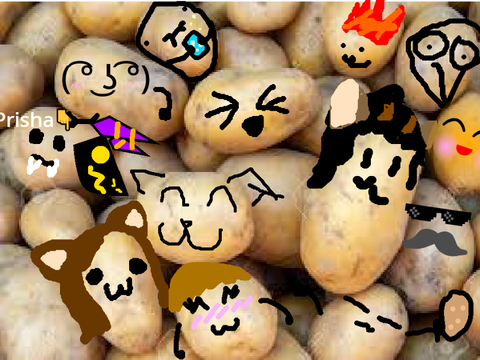 Add yourself as a potato remix