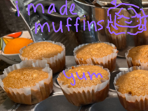i'm the muffin man !! . 12
