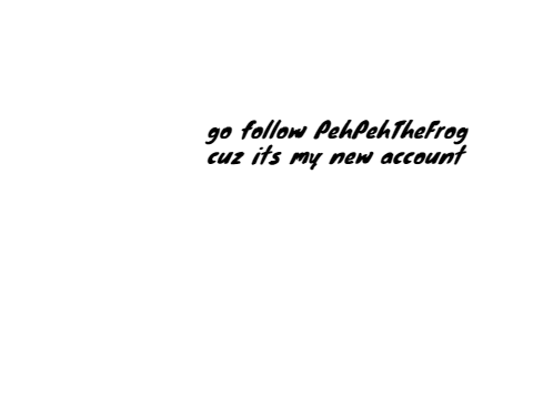 I got a new account
