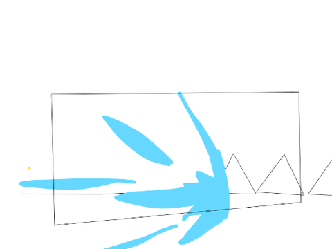 A little geometry dash animation.