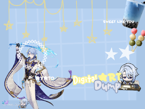  ⤷ digital - art dump  ୭ ˚. ᵎᵎ