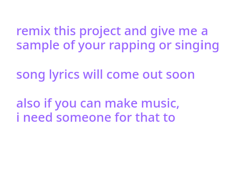  rap or sing