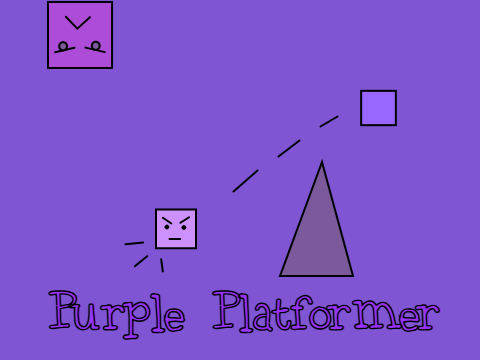 Purple Platformer #Games #Platformers