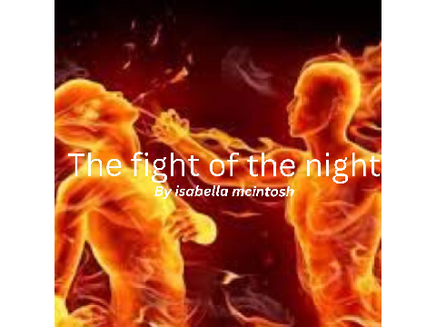 me singing the fight in the night