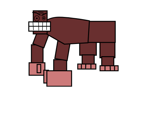 Gorilla type mob