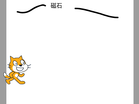 磁石ネコ