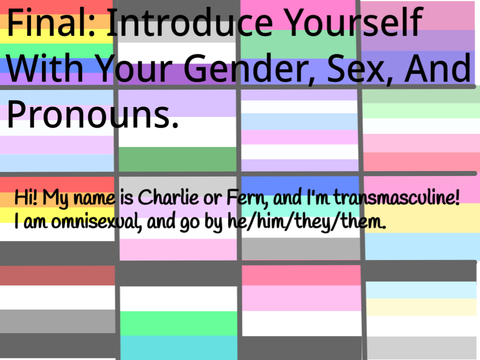LGBT+ Survey (10 Questions) (Charlie’s Version)
