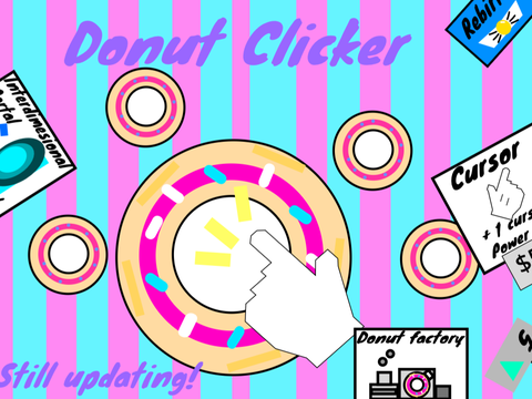 Donut Clicker #games #all