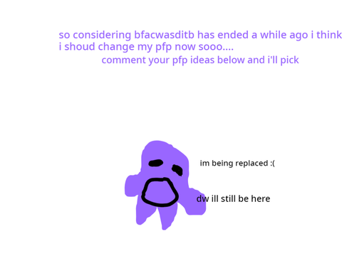 new pfp = new me