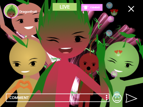 Live Stream with Dragonfruit