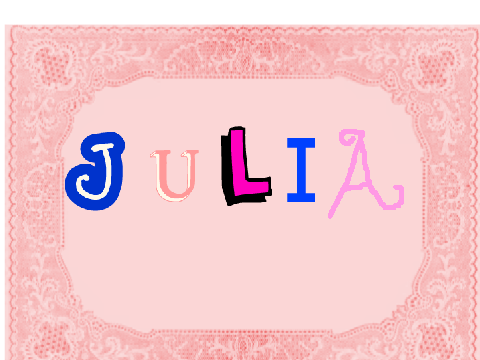 Animation of my Name!!