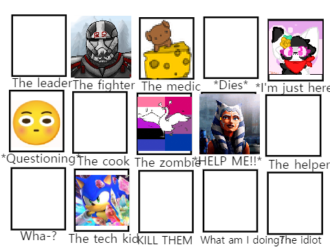 Who would you be in a Zombie Apocalypse? remix remix remix remix remix remix