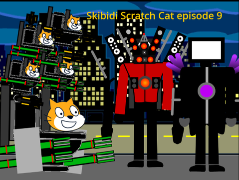 Skibidi Scratch Cat episode 9