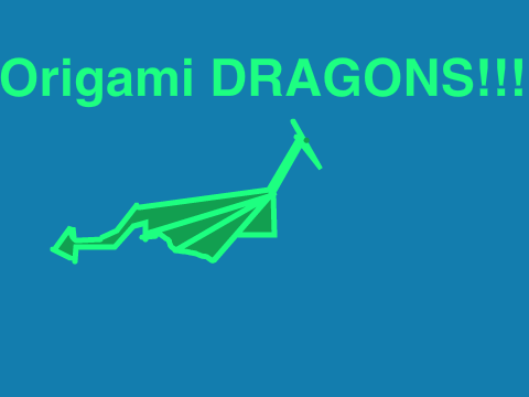 Origami Drangons!! How to!