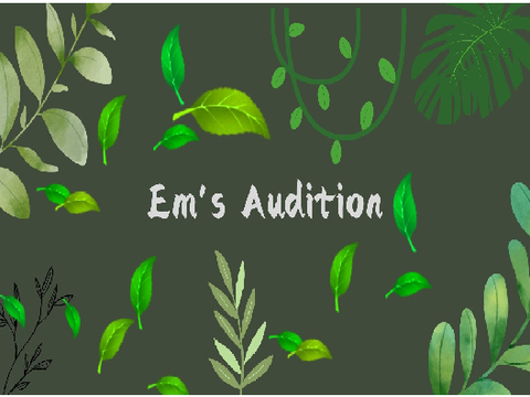 EPIC Adaptation AUDITIONS remix