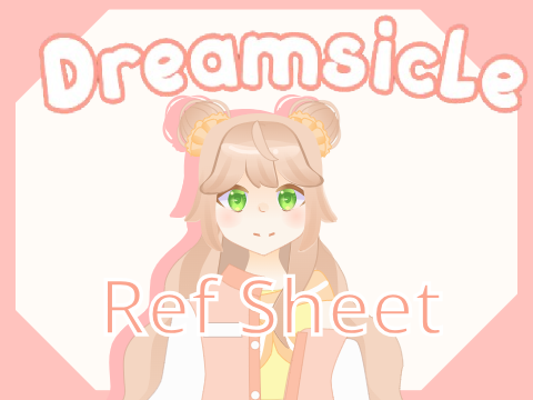 ☀ OC Reference Sheet: Dreamsicle