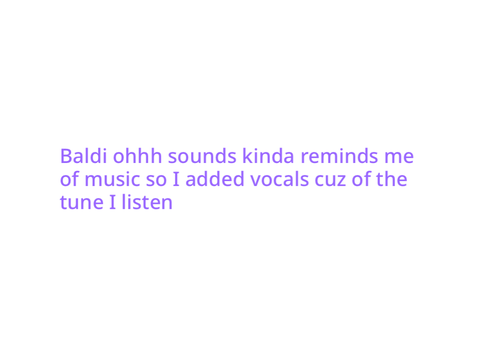 Vocals 