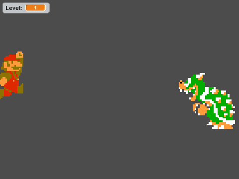マリオの弾幕