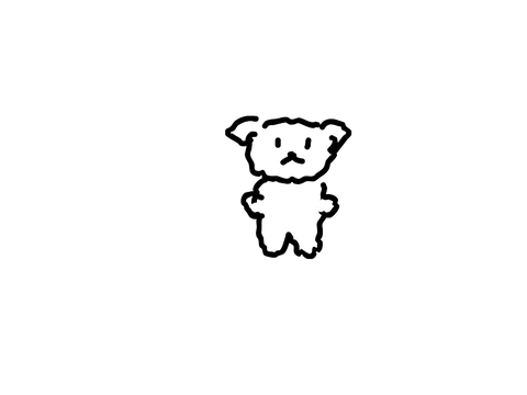 puppy dancing apple