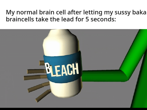 I need bleach for my eyes: TEMPLATE remix remix