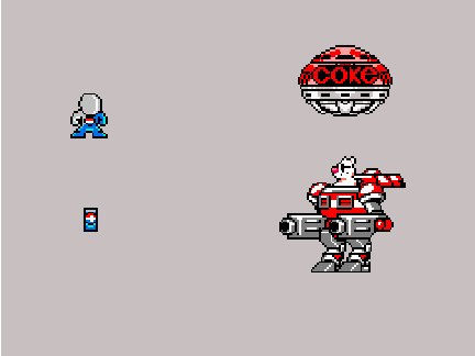 Unused Pepsi-Man Sprites