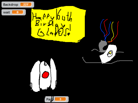 Still Alive Line-Art GLaDOS MAP PART 35 IS DONE