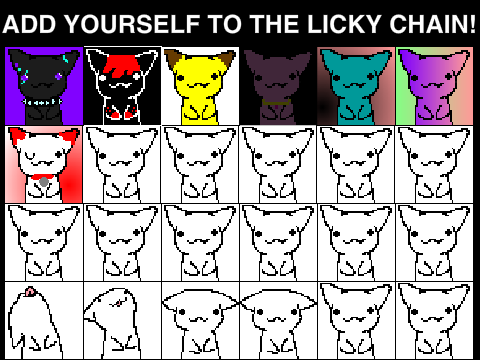 Add Yourself to the Licky Chain!  remix remix remix remix