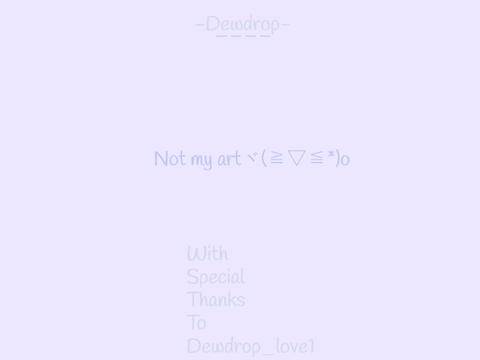 Song for Dewdrop :) (WOF OC)