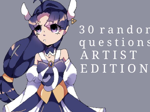 30 random questions: artist edition answers