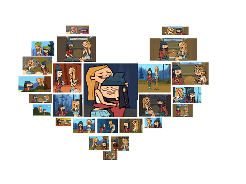 Mkulia Heart Collage | Total Drama Reboot