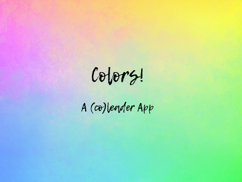 Colors ~ Chloe/Phoenix (co)leader app