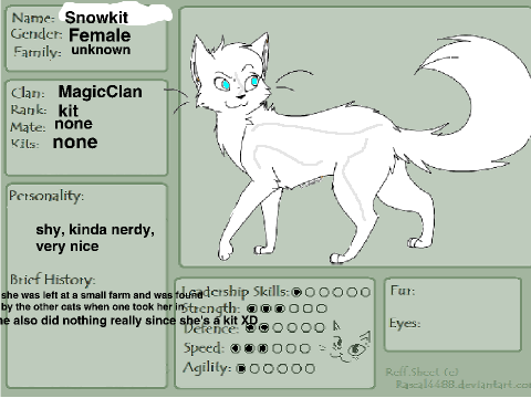 Warrior Cats And Dogs RP! <3 Sheet remix