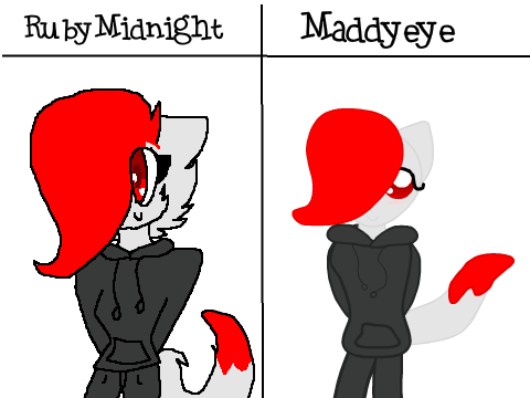 How Maddyeye would draw Ruby the Fox
