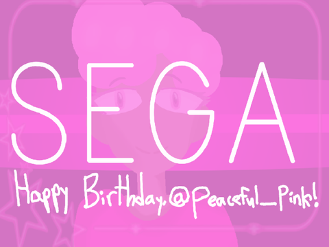 Sega Meme || Happy B-day @Peaceful_Pink!