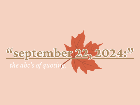 september 22, 2024 - the abc's of quoting