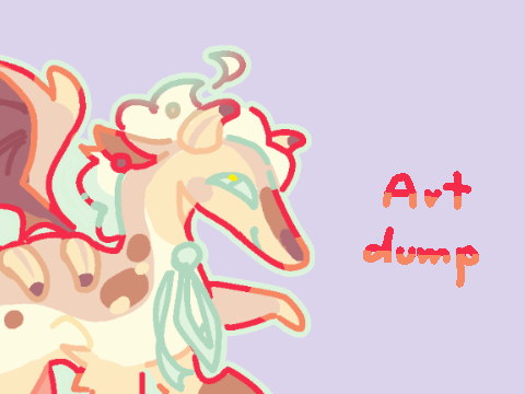 tiny art dump