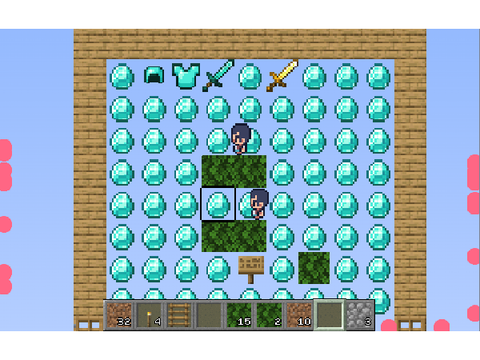 Too many diamonds...
